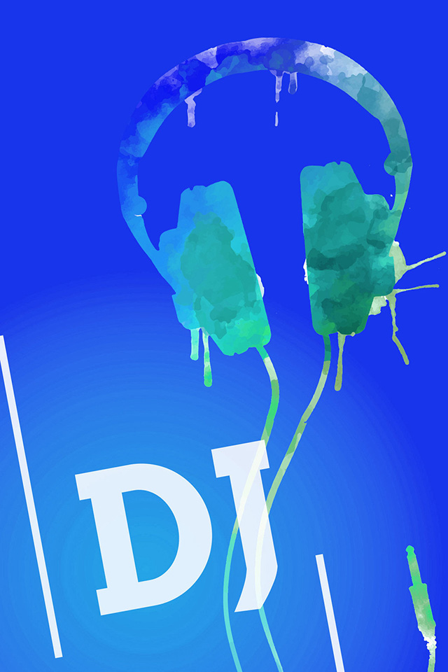 DJ Headphones Wallpaper