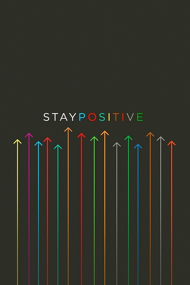 Stay Positive Wallpaper