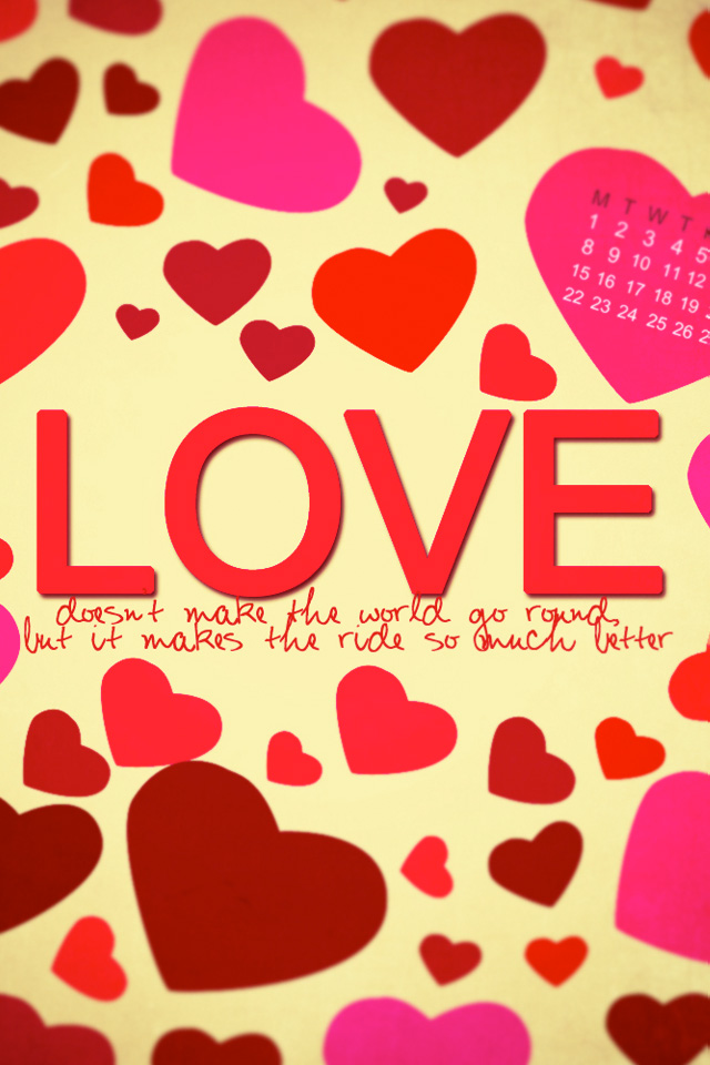 Love and Hearts Wallpaper