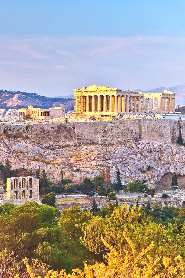 Acropolis of Athens Wallpaper