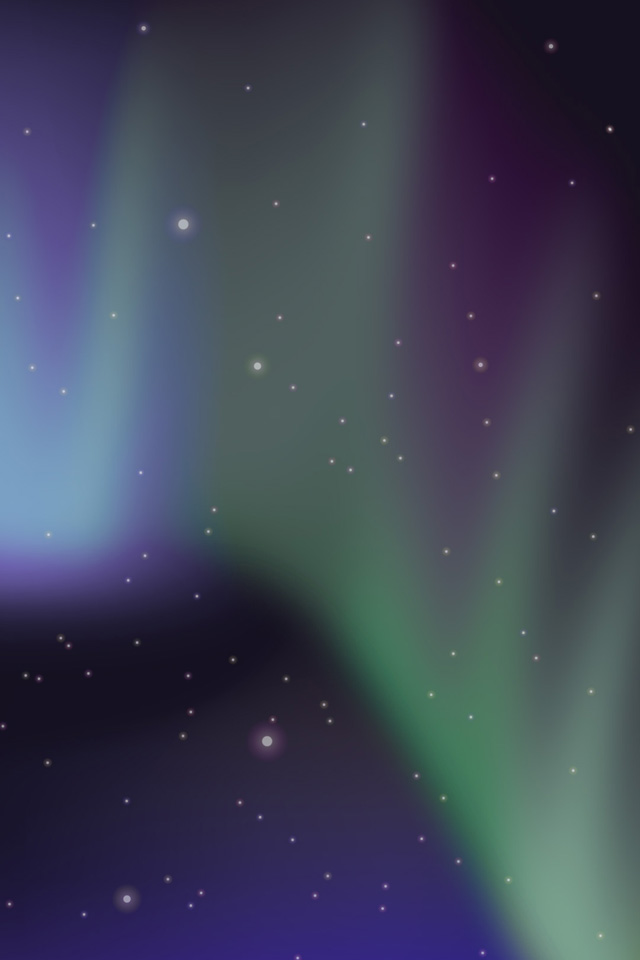 Aurora Abstract Wallpaper