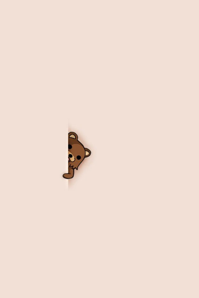 Sneaky Bear Wallpaper