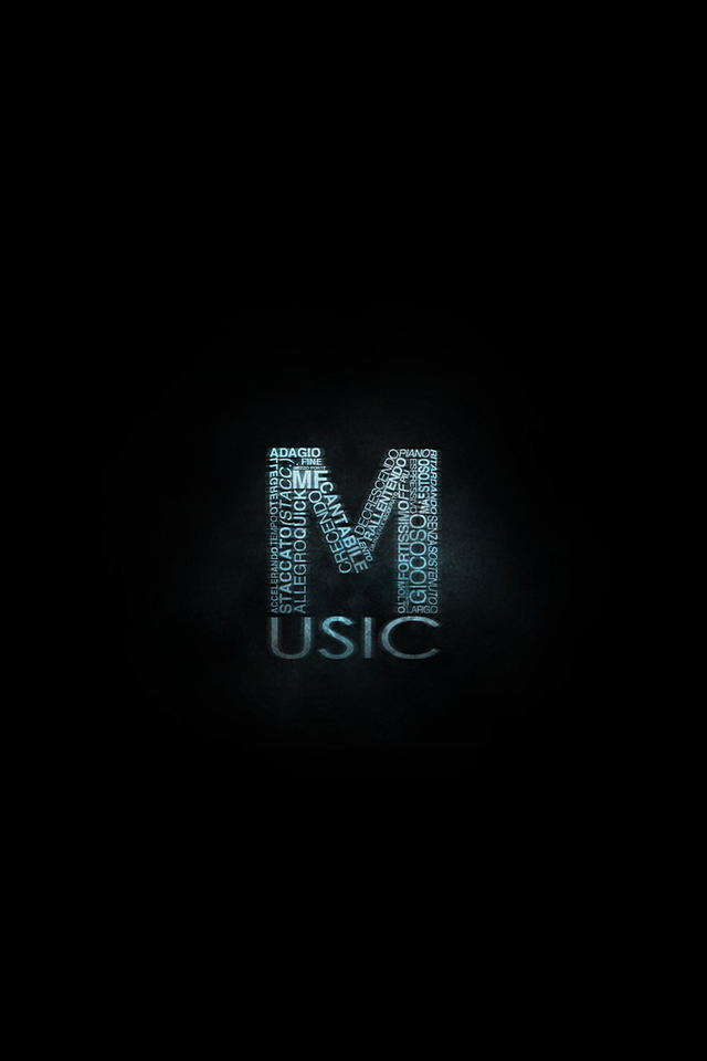 Music Typography Wallpaper