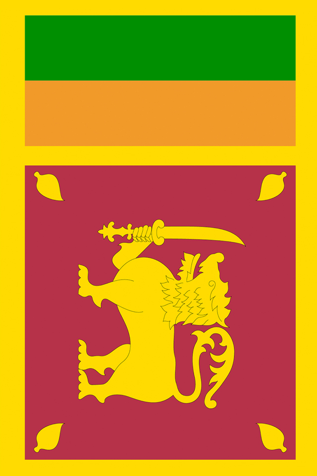 Sri Lanka Flag Wallpaper