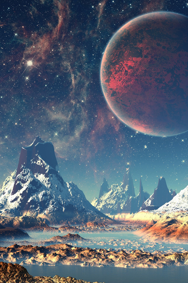 Scifi Landscape Wallpaper