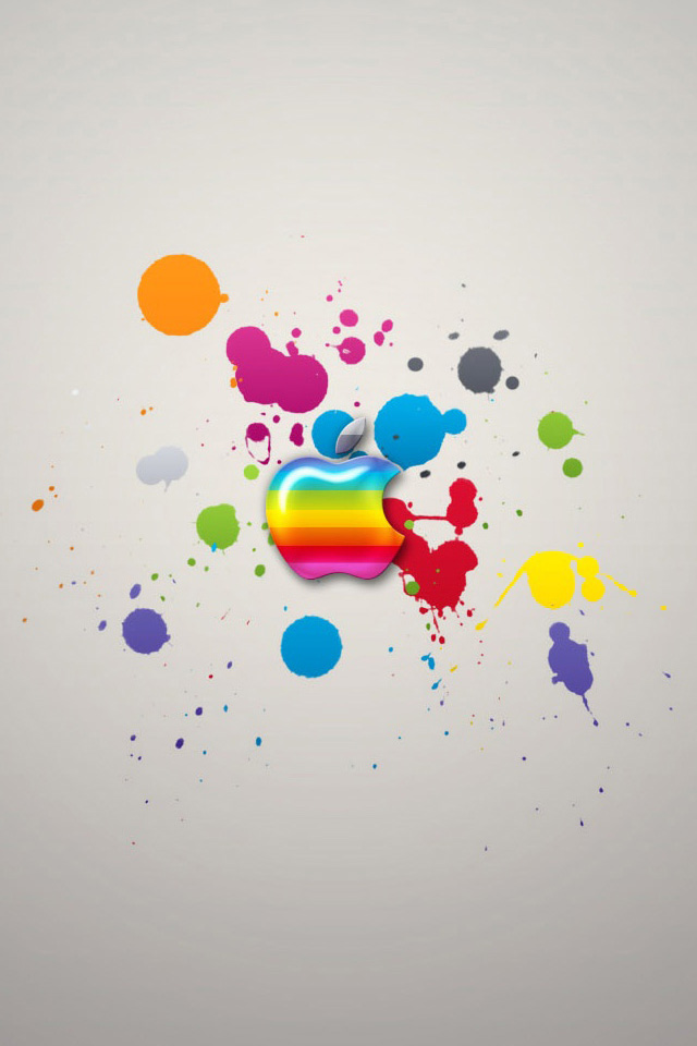 Apple Splash Wallpaper