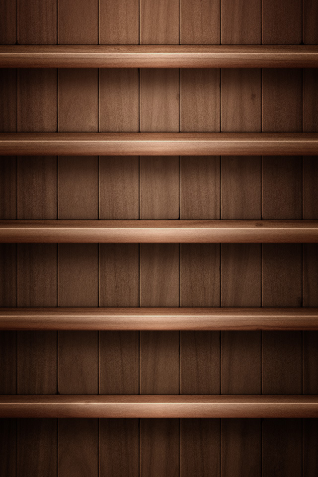 iPhone 5 Shelve Wallpaper