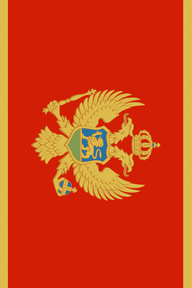 Montenegro Flag Wallpaper