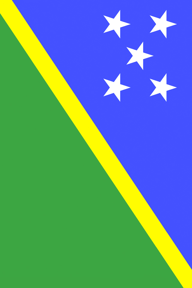Solomon Islands Flag Wallpaper