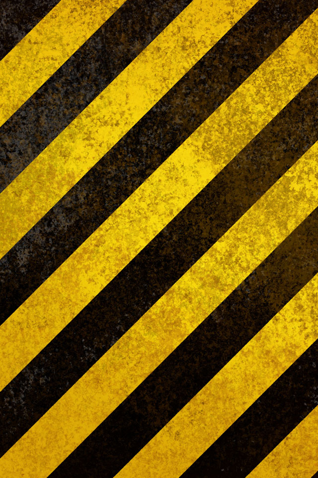 Warning Stripes Wallpaper