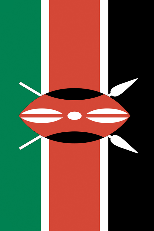 Kenya Flag Wallpaper