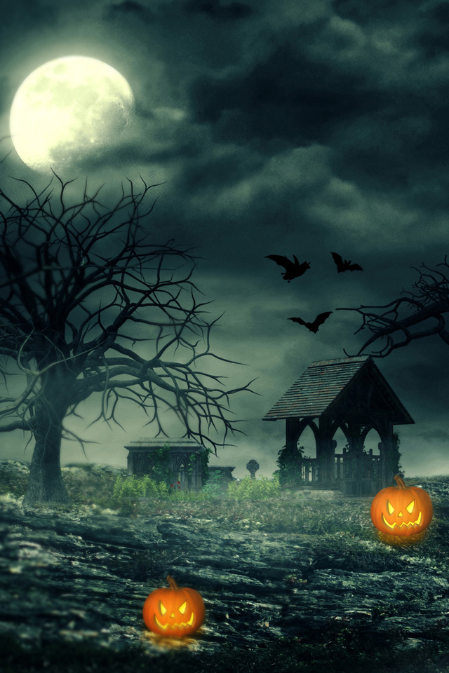 Haunted Halloween Wallpaper