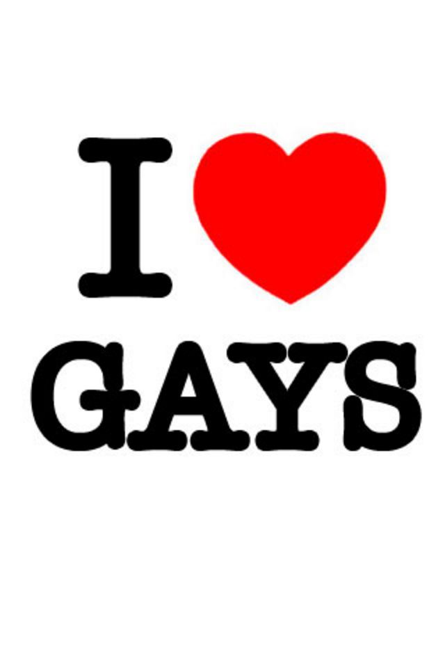 I Love Gays Wallpaper