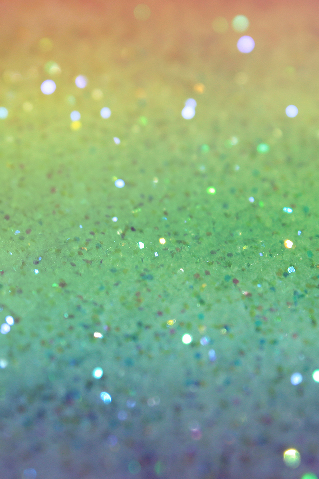 Rainbow Glitter Wallpaper