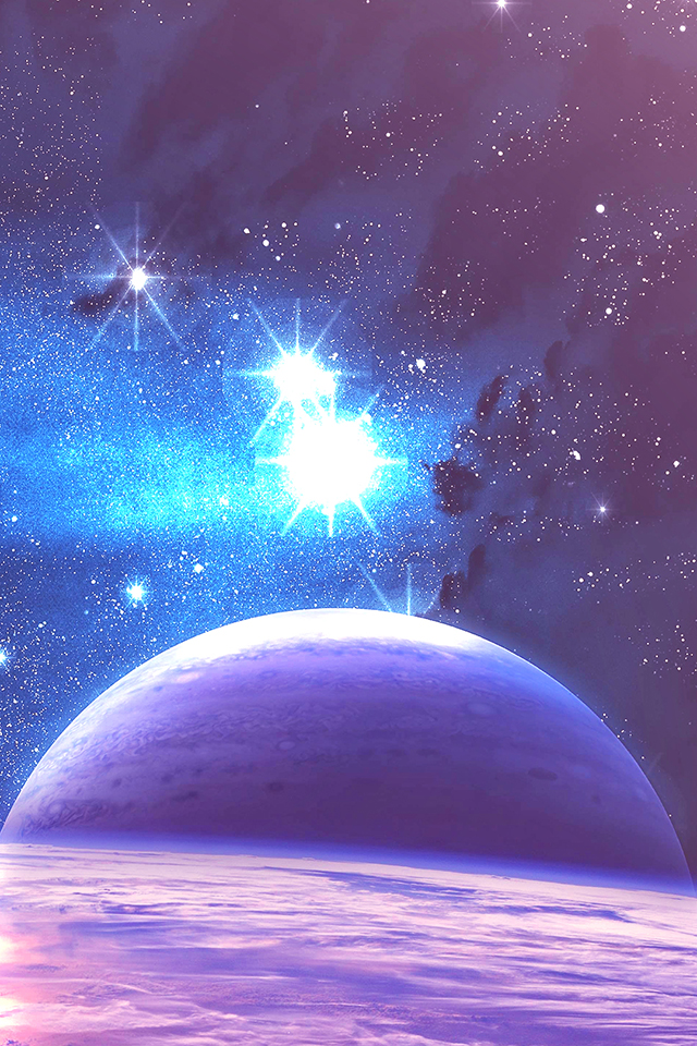 Stars Reflection Wallpaper