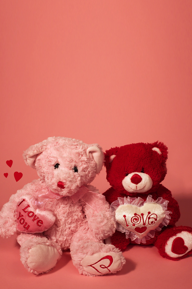 Teddy Love Wallpaper