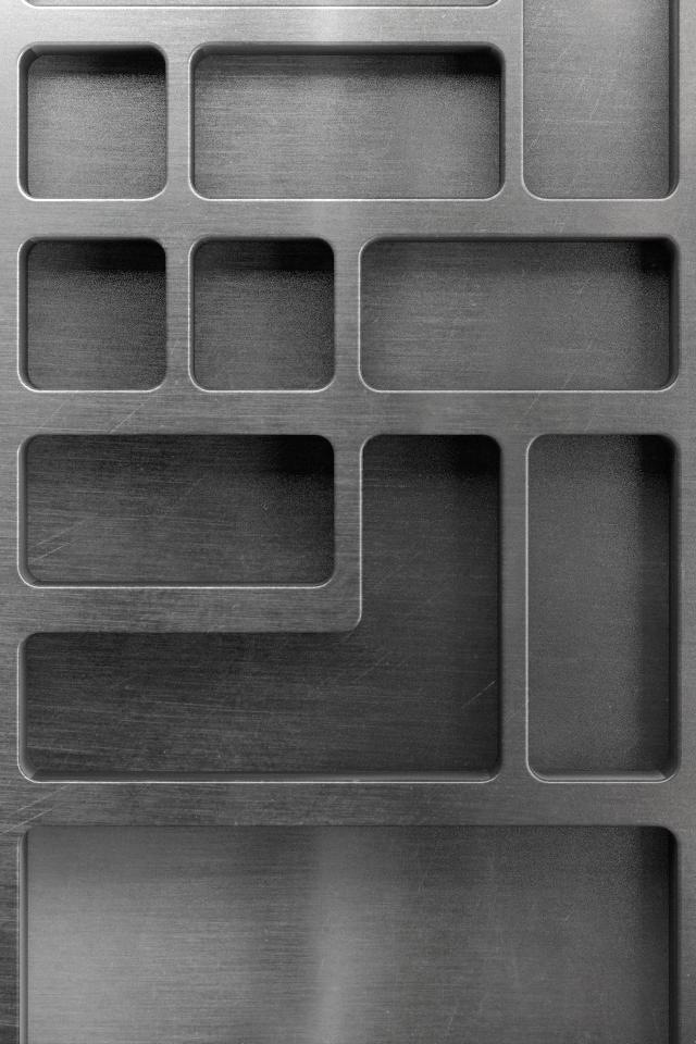 Stainless Shelf Wallpaper