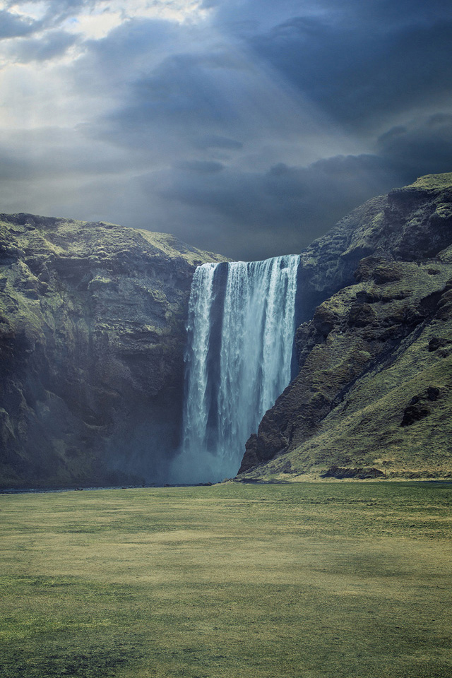 Iceland Waterfall Wallpaper
