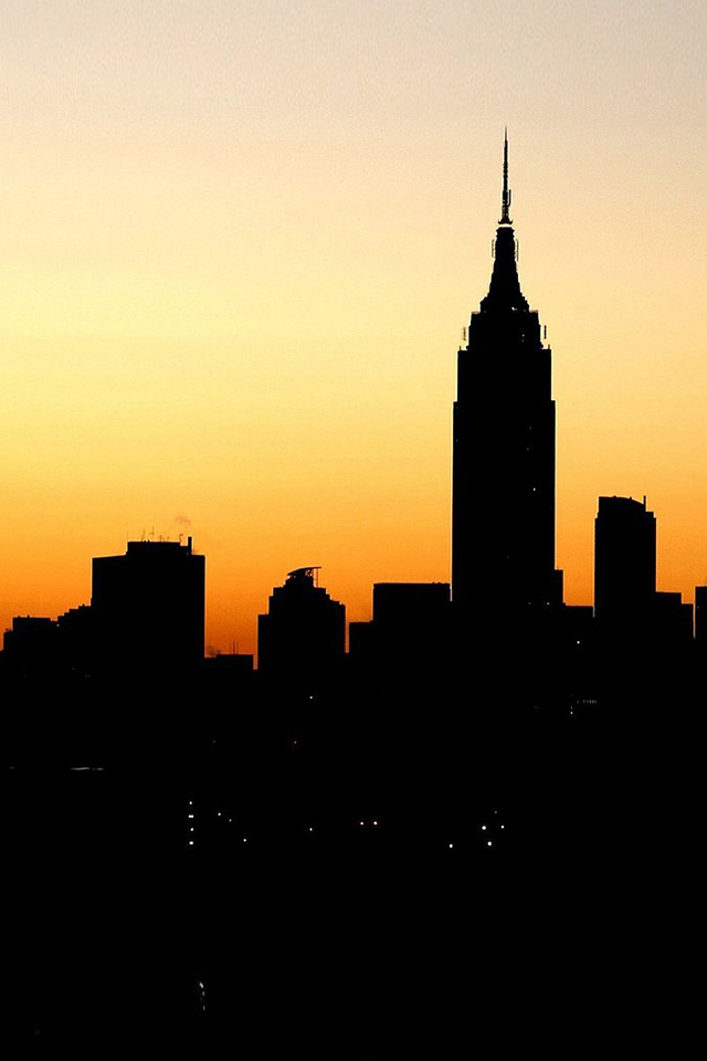 New York Sunset Wallpaper