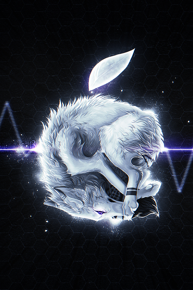 Apple Wolf Wallpaper