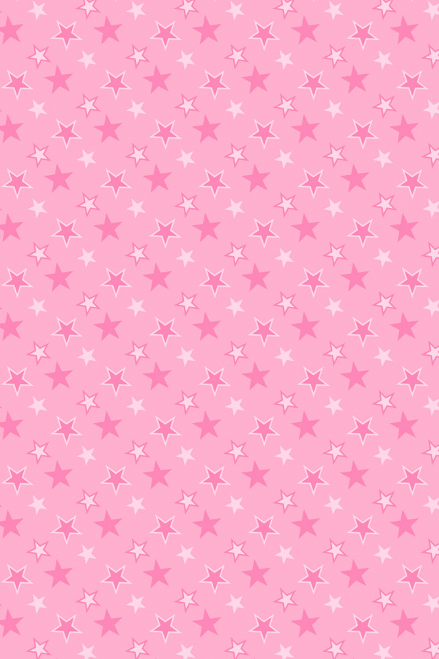 Pink Stars Wallpaper