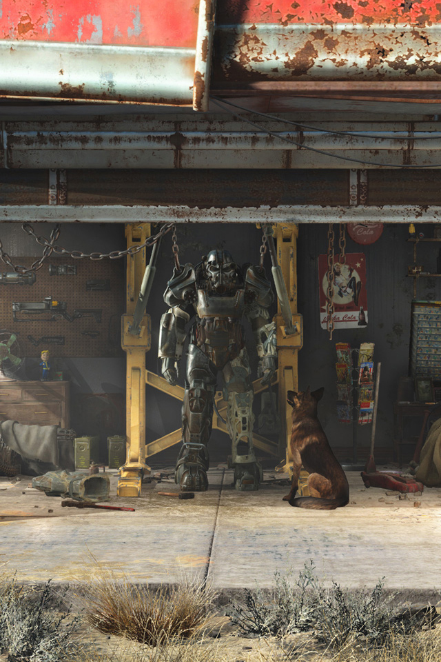 Fallout 4 Garage Wallpaper