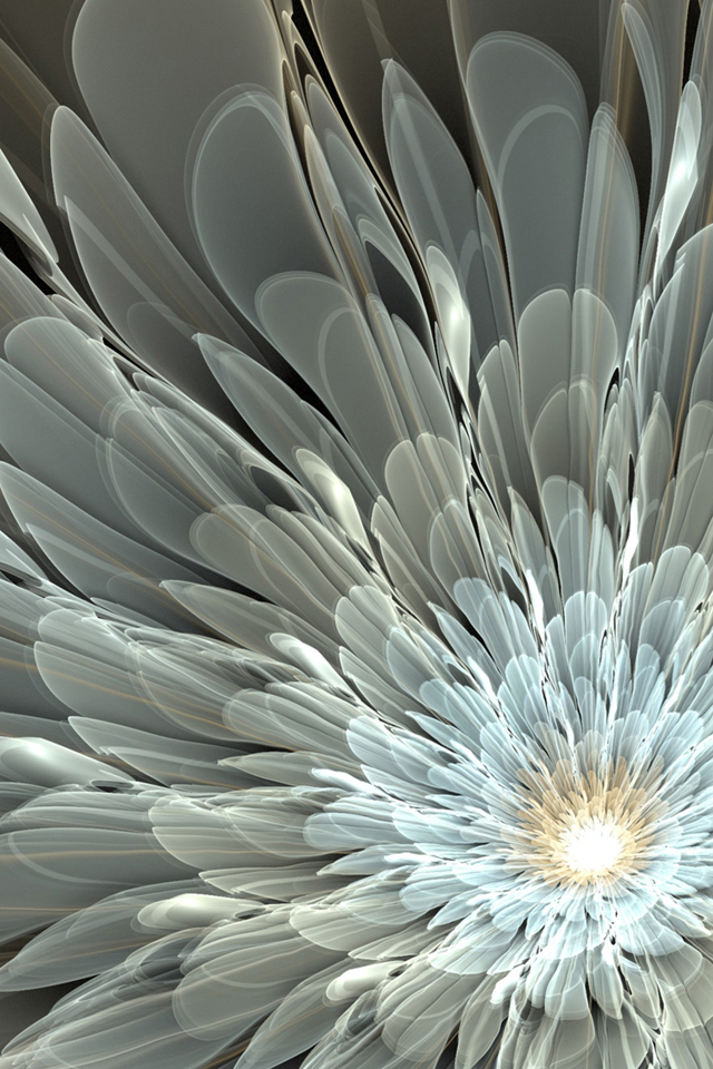 Fractal Flower Wallpaper