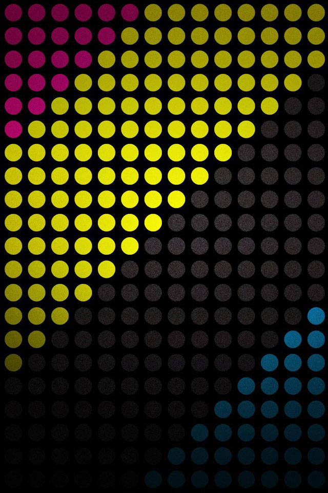 Circular Dots Wallpaper