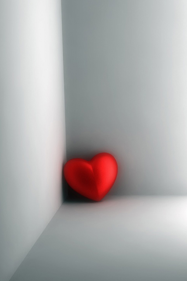 Corner Heart Wallpaper