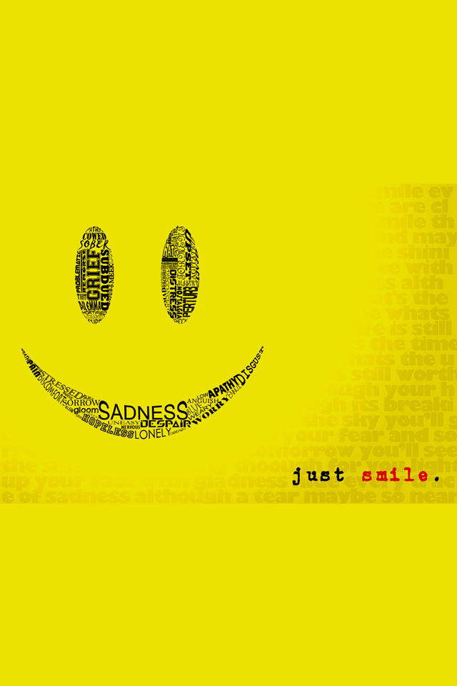 Just Smile Wallpaper