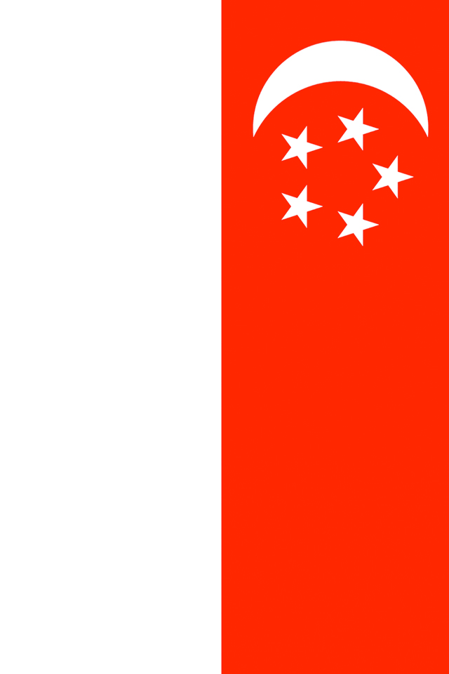 Singapore Flag Wallpaper