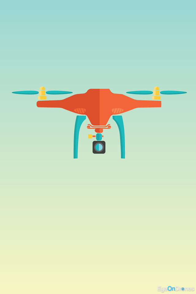 Drone Minimal Wallpaper