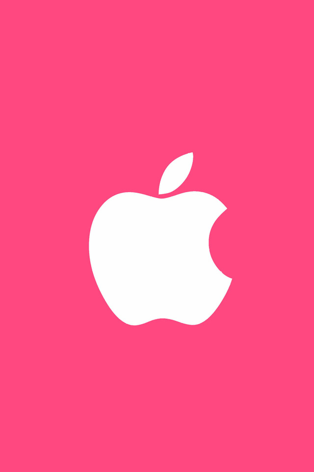 Apple Pink Wallpaper