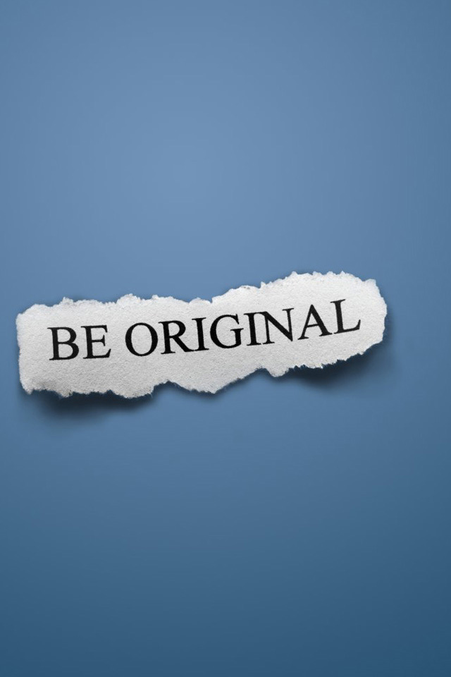 Be Original Wallpaper