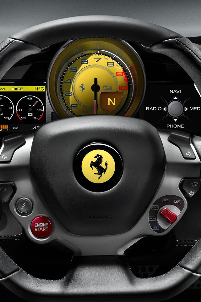 Racing Wheel Wallpaper