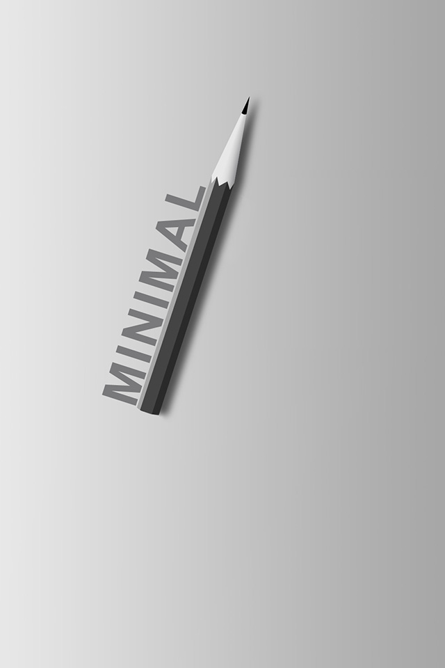 Pencil Minimal Wallpaper