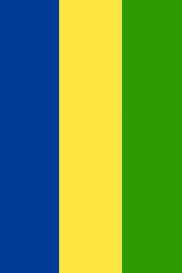 Gabon Flag Wallpaper