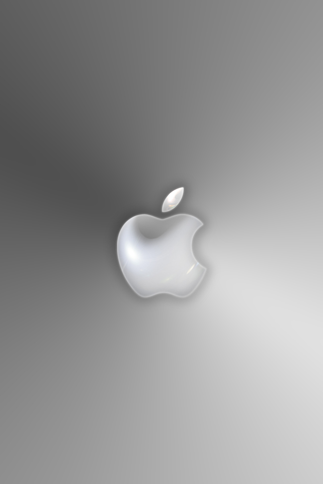 Glass Apple Wallpaper