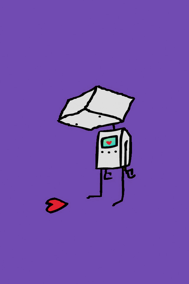 Lonely Robot Wallpaper