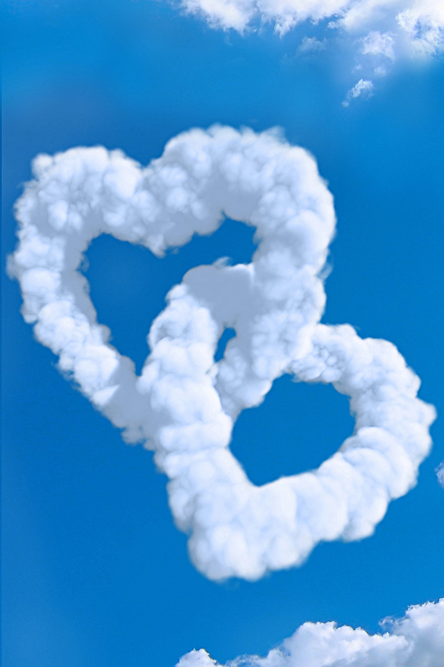 Heart Cloud Wallpaper