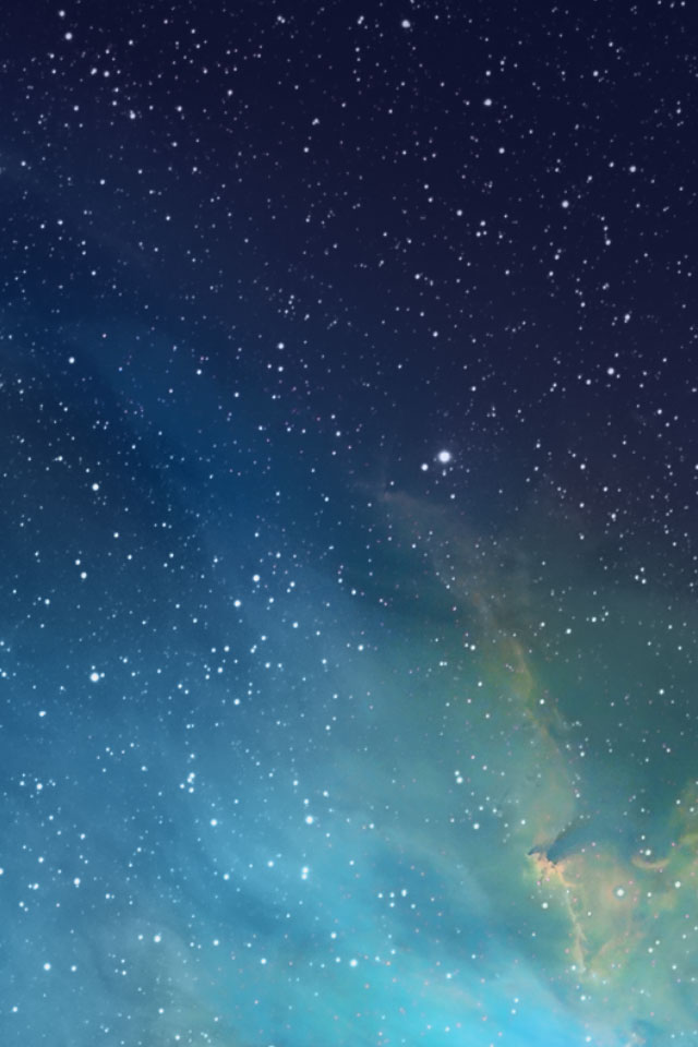 iOS 7 Nebula Wallpaper