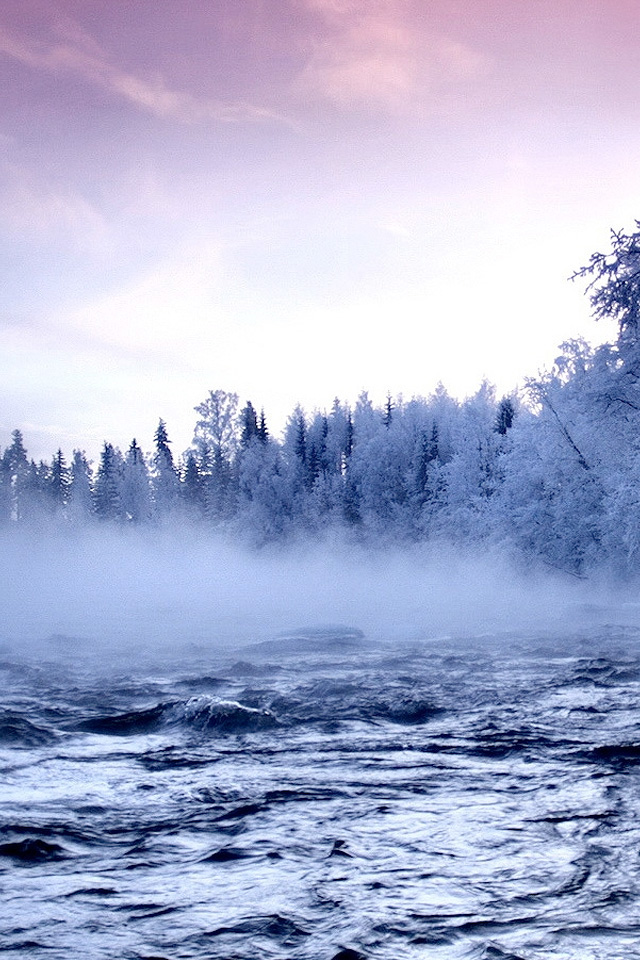 Frozen Landscape Wallpaper