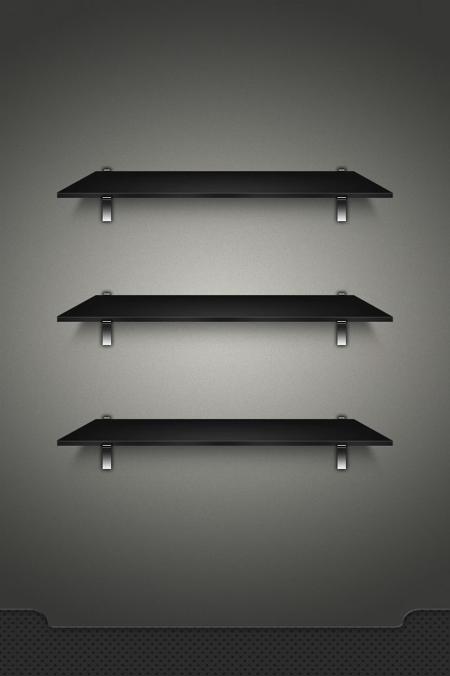 Dark Shelf Wallpaper