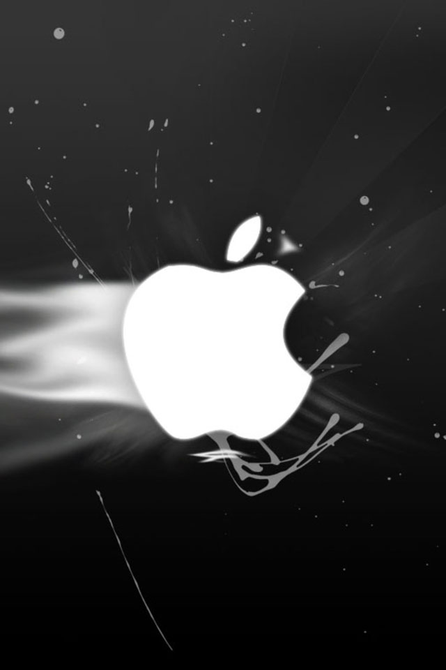 Grungy Apple Wallpaper