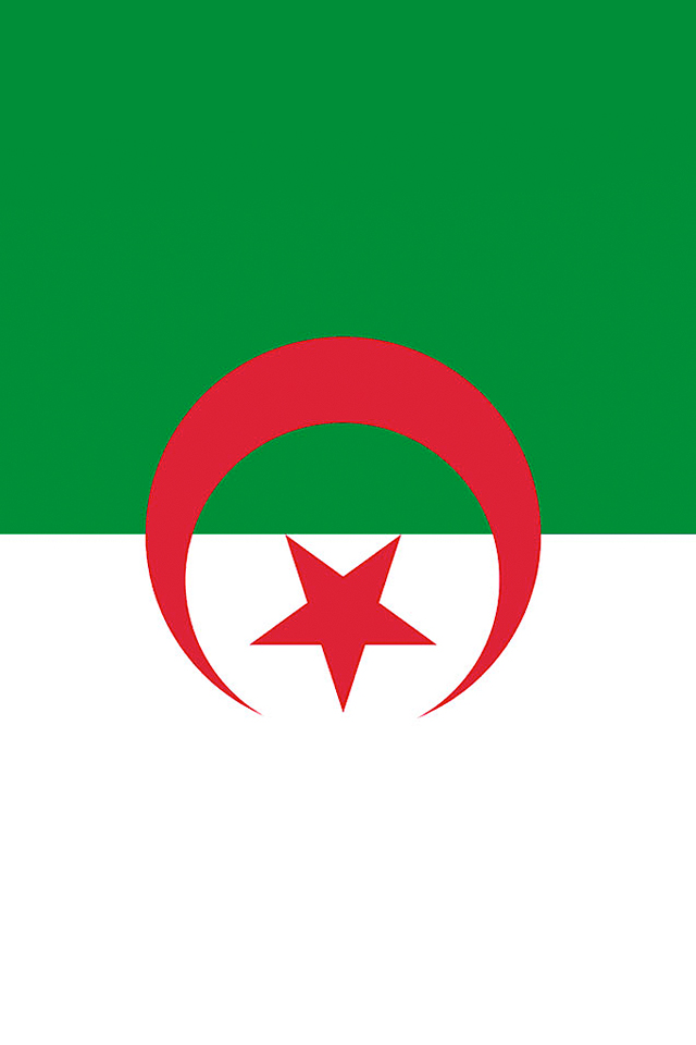 Algeria Flag Wallpaper