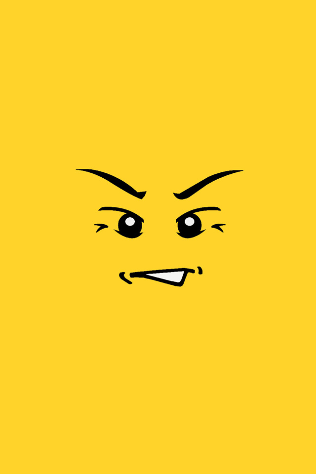 Lego Face Wallpaper