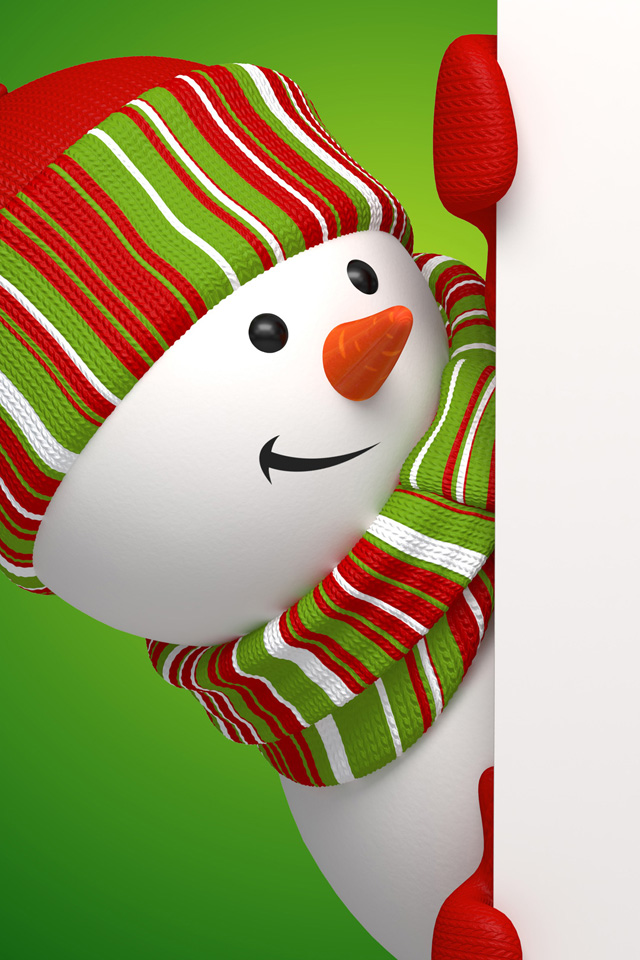 Snowman Wallpaper