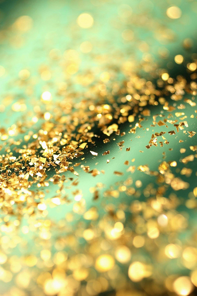 Golden Bokeh Wallpaper