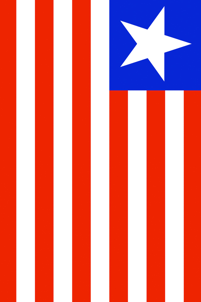 Liberia Flag Wallpaper