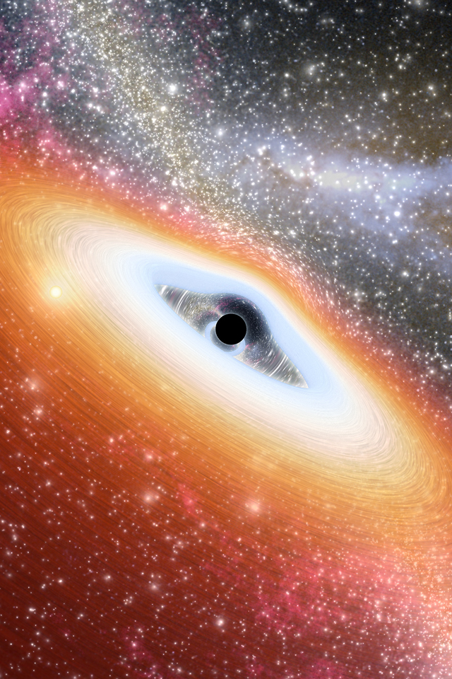 Prehistoric Black Hole Wallpaper